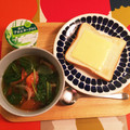 Tomo56214's cooksnap of when they made 簡単 ほうれん草 トマトのコンソメスープ.