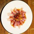 ToraDeli's cooksnap of when they made 真鯛のカルパッチョ♪香味ソース♪.