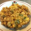 春ぐり's cooksnap of when they made 鶏むねとコーンのかき揚げ♪.