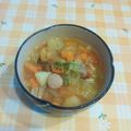 オレンジリング's cooksnap of when they made 我が家のスープ☆おなかいっぱいミネストローネ.