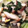 jununu's cooksnap of when they made カラフル野菜！スイスチャードのソテー.