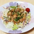 ☆コレット★'s cooksnap of when they made 【お洒落なカフェ風鶏の照り焼きサラダ】.