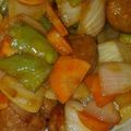 kyokoha's cooksnap of when they made お弁当に！残り唐揚げで酢鶏☆.