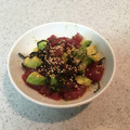しろいの46's cooksnap of when they made マグロとアボカドの塩昆布ごま和え.