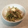 しろいの46's cooksnap of when they made みょうがときゅうりのサラダ.