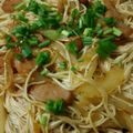 一期一代's cooksnap of when they made ★簡単★そうめんでナポリタン.