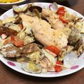 みいたむ♡'s cooksnap of when they made 簡単！鮭のアクアパッツァ.