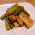 Sac’HiNa's cooksnap of when they made ♡メカジキとアスパラのピリ辛炒め♡.
