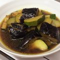 クックV4WJS0☆'s cooksnap of when they made 麺つゆで簡単♡茄子とズッキーニの揚浸し♪.