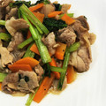 いまなつ28's cooksnap of when they made 彼飯◎豚と小松菜のあっさり炒め.