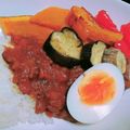 みーぽんるるる's cooksnap of when they made 【簡単】トマト缶で作る夏野菜カレー.