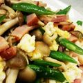 あこねぇ311's cooksnap of when they made ベーコンとしめじのニンニク風味炒め♪.