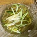 毎日楽しい's cooksnap of when they made 簡単キュウリとじゅんさいの酢の物.