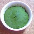 nosso's cooksnap of when they made 小倉抹茶風 青汁蒸しパン.