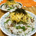 赤い電話's cooksnap of when they made 意外にさっぱり♪牛肉の簡単混ぜ寿司.