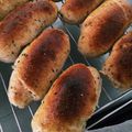 まいうぅ's cooksnap of when they made ホエーでごまパン.