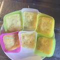 なしりゅう's cooksnap of when they made 離乳食後期 バナナヨーグルト蒸しパン.
