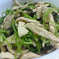 chieowda's cooksnap of when they made ささみと三つ葉のわさびあえ.
