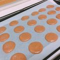mai8neko8's cooksnap of when they made 簡単！サクッしっとり♥ショコラマカロン☆.