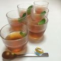 sho_nagomi's cooksnap of when they made 紅茶のジュレ　ミルクがけ.
