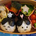 evanatia's cooksnap of when they made 七夕 キャラ弁.