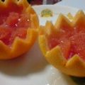 なっちゃん's cooksnap of when they made グレープフルーツのゼリー（寒天）.