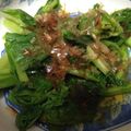 花花里's cooksnap of when they made かぶの葉のお浸し.
