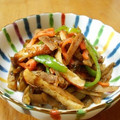 みなみ7's cooksnap of when they made 竹輪とごぼうの佃煮炒め.