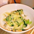 なんだッッ's cooksnap of when they made 鶏ささみとキャベツのごまマヨコールスロー.