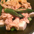 はやぶさママ's cooksnap of when they made つるるん鶏とおくらのねぎソース.