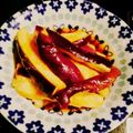 ぴーりかぴりらら's cooksnap of when they made チンするだけ☆茄子の南蛮漬け.