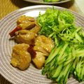 時花菜's cooksnap of when they made 辛・辛チキン♪.