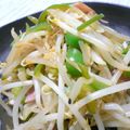 ちょこれーとなっつ's cooksnap of when they made もやしの酢醤油炒め.