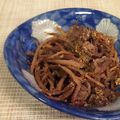 ＊eminco＊'s cooksnap of when they made 牛肉・ごぼう・舞茸のしぐれ煮.