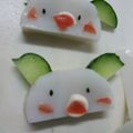 ちゃきんぐ's cooksnap of when they made 簡単☆かまぼこうさぎ.