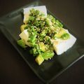 ひさかた's cooksnap of when they made アボカドオクラの塩昆布あえ.