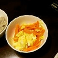 サトモユリア's cooksnap of when they made あと一品！簡単！人参と卵の炒めもの.