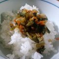 Natsutach's cooksnap of when they made そこまで使う？レンジで大根葉根元ふりかけ.