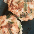 shaaank_'s cooksnap of when they made えのきとニラのささみバーグ.