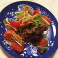 ゆっきぃちえこ's cooksnap of when they made 鰤の竜田揚げ さっぱりトマ玉だれ.