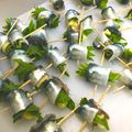 ガルボ。's cooksnap of when they made こさばの大葉.チーズクルクルロール.