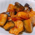 あきりちゃん's cooksnap of when they made 【簡単炒めるだけ】茄子と胸肉のチリソース.