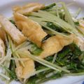 ぴかるママ's cooksnap of when they made 水菜と油揚げのおひたし.