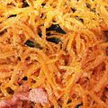 りあしりゅママ's cooksnap of when they made にんじんのタラコ炒め.