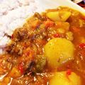 それいゆ★'s cooksnap of when they made 圧力鍋！具ふたつ☆牛すじカレー.