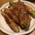 いちごちぉこ's cooksnap of when they made 簡単 豚バラのオクラ巻き.