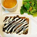 アイオレ's cooksnap of when they made 簡単！!たこ焼きアレンジ丸くない✴︎.