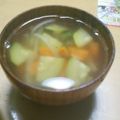 Mizmiy's cooksnap of when they made オクラとズッキーニのとろ～りスープ.