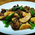 クックQXAUIT☆'s cooksnap of when they made 牛肉と長芋の醤油炒め.