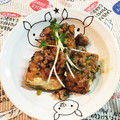 ☺＊＊YUKI＊☺＊'s cooksnap of when they made 厚揚げの胡麻ひき肉あんかけ.